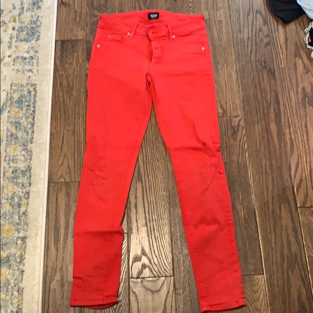 Hudson red pants